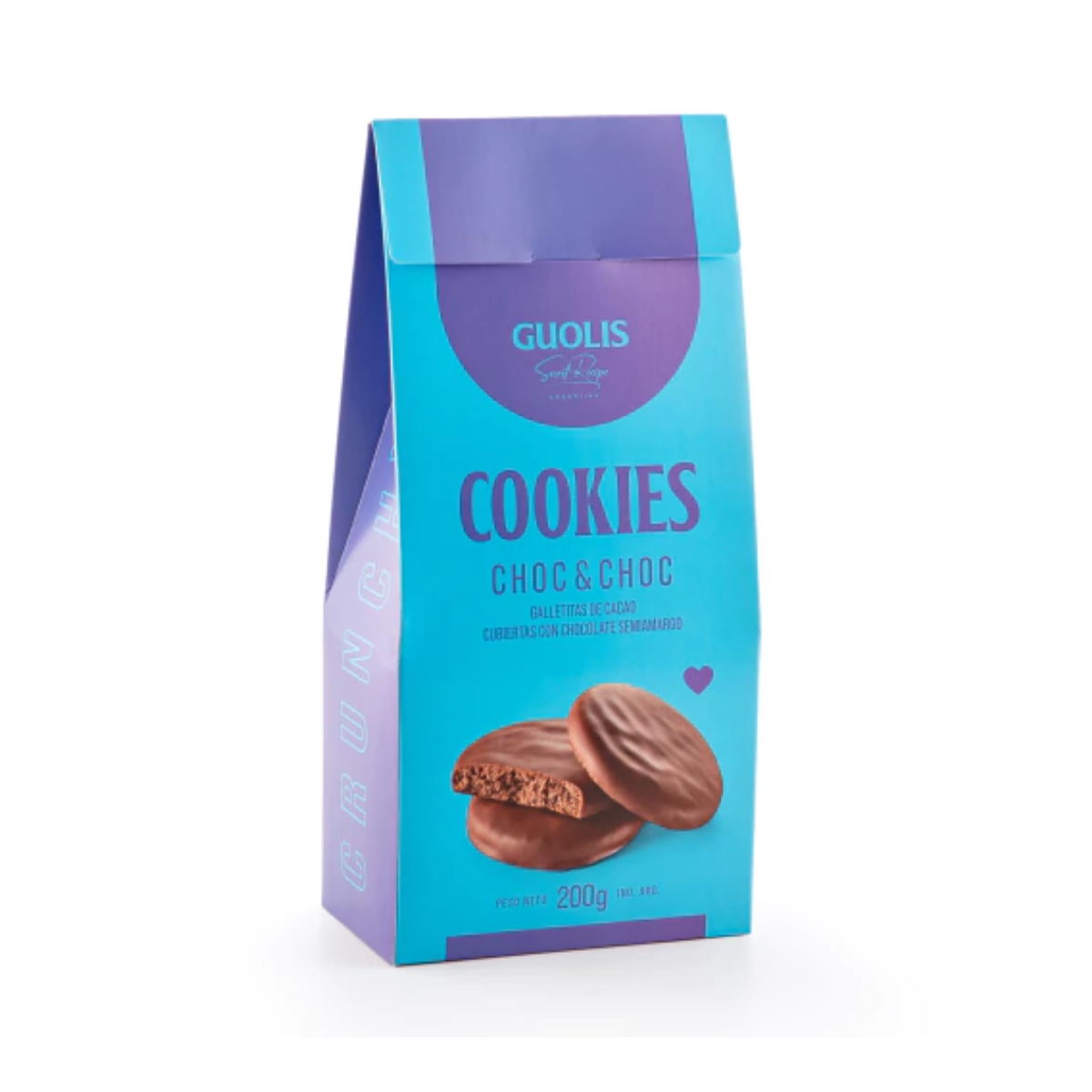 Cookies con Cacao x 280 gr. - Guolis