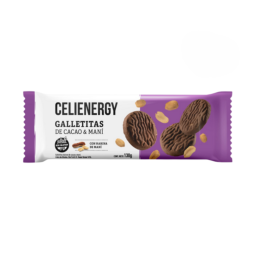 Galletitas de Cacao & Maní x 170 gr. - Celienergy