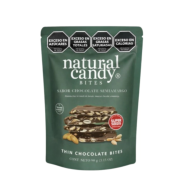 Thin chocolate bites x 90 gr. - Natural Candy