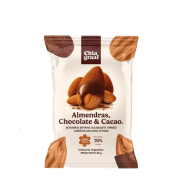 Almendras con cacao y chocolate x 30 gr. - Chia Graal