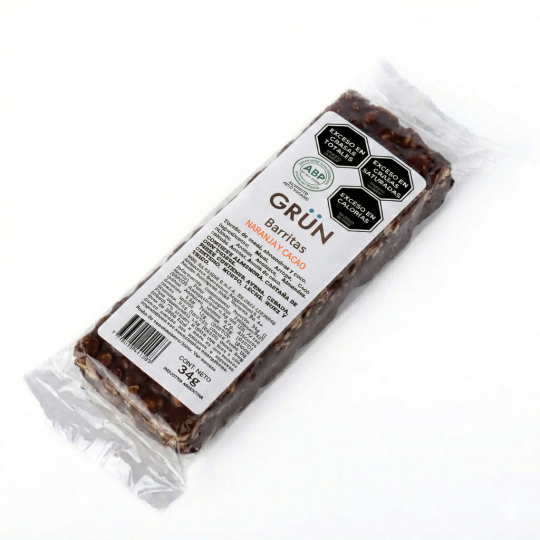 Barra de Naranja y cacao x 34 gr. - Grun