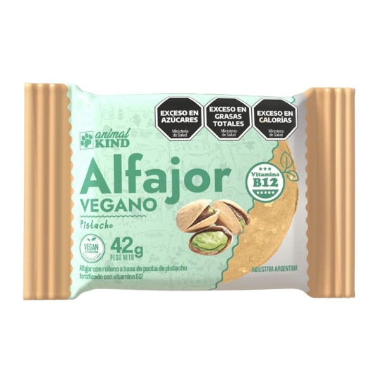 Alfajor vegano de pistacho x 42 gr. - Animal Kind